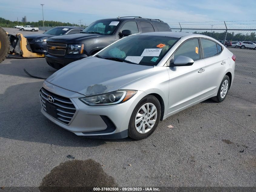 2017 HYUNDAI ELANTRA SE - 5NPD74LF6HH148186