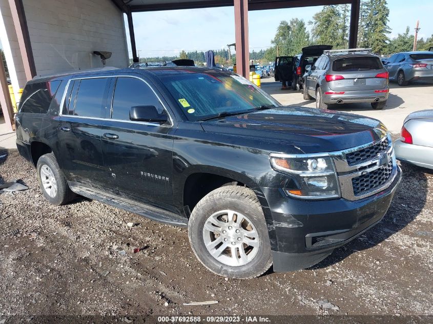 2017 CHEVROLET SUBURBAN LT - 1GNSKHKCXHR150740