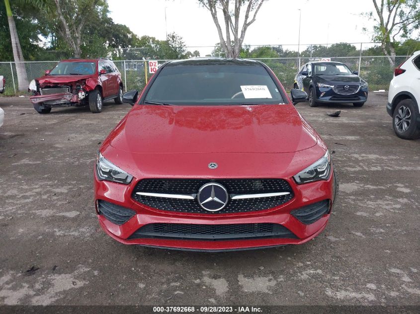 2020 MERCEDES-BENZ CLA CLA 250 - W1K5J4GB6LN125129