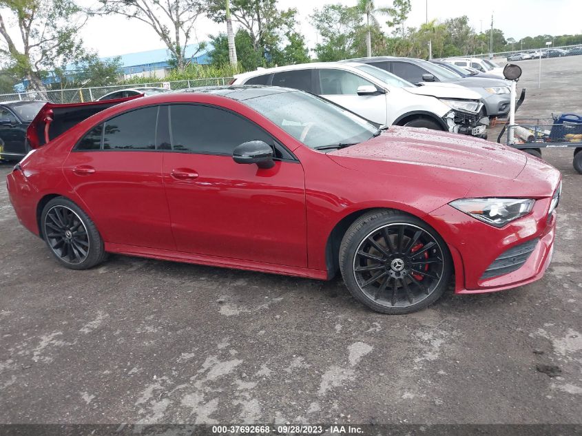 2020 MERCEDES-BENZ CLA CLA 250 - W1K5J4GB6LN125129