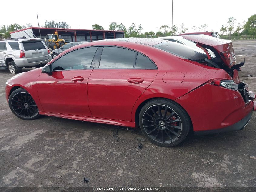 2020 MERCEDES-BENZ CLA CLA 250 - W1K5J4GB6LN125129