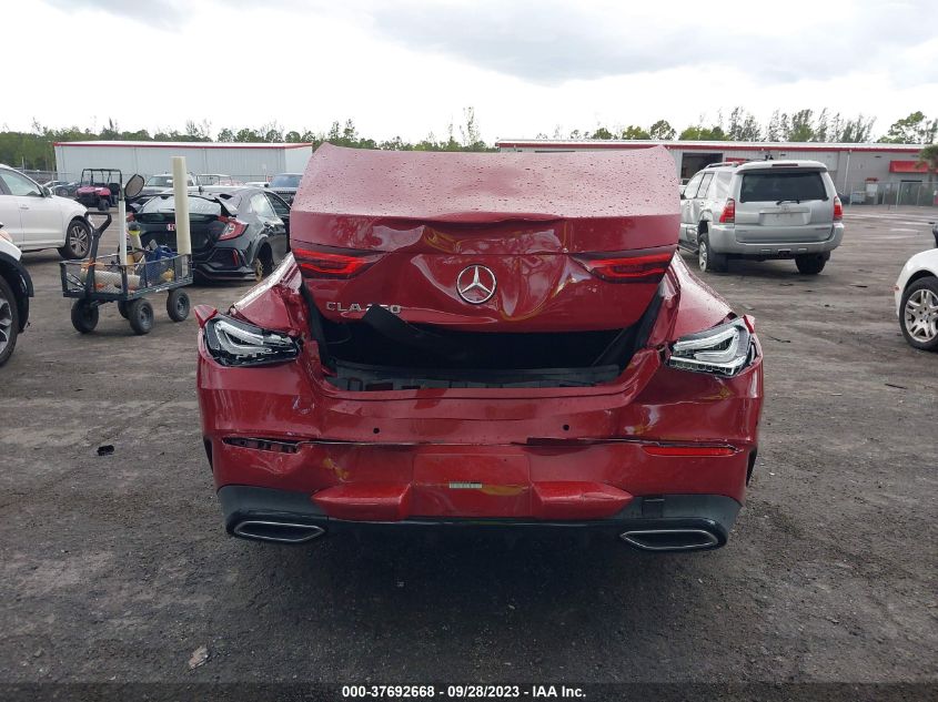 2020 MERCEDES-BENZ CLA CLA 250 - W1K5J4GB6LN125129