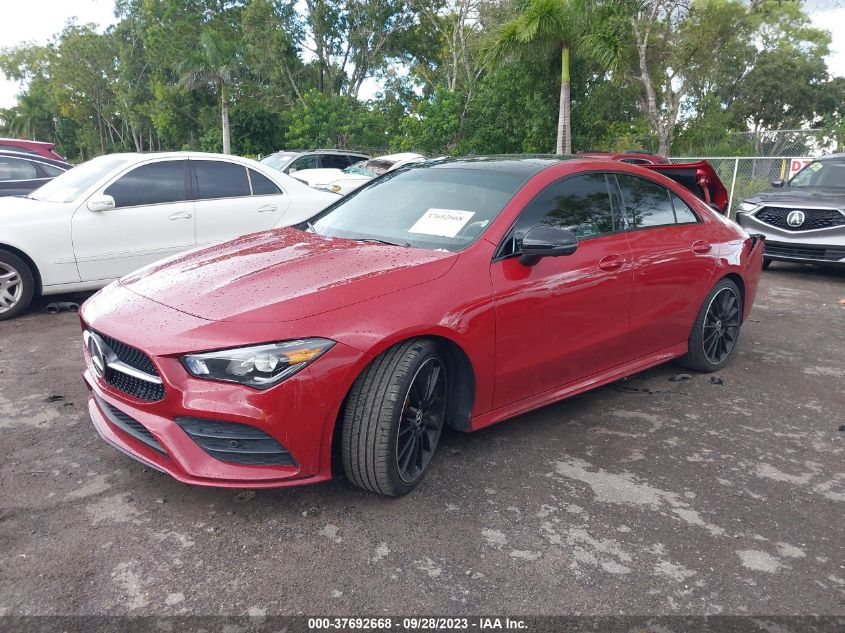 2020 MERCEDES-BENZ CLA CLA 250 - W1K5J4GB6LN125129