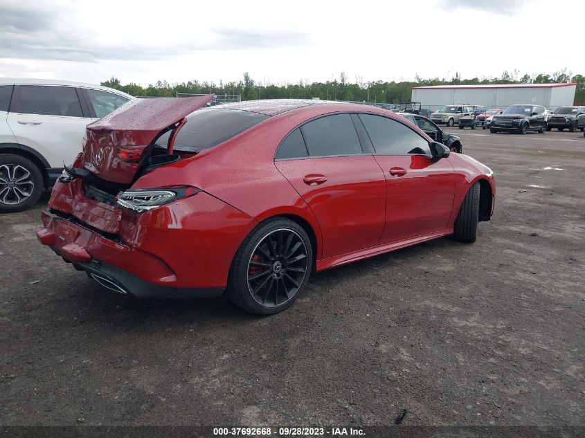 2020 MERCEDES-BENZ CLA CLA 250 - W1K5J4GB6LN125129