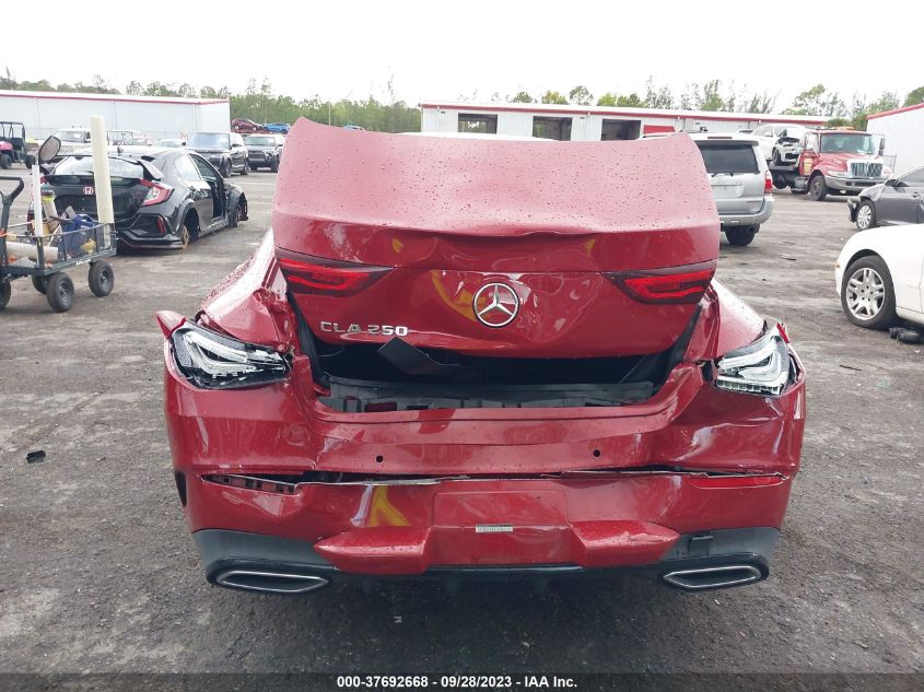 2020 MERCEDES-BENZ CLA CLA 250 - W1K5J4GB6LN125129