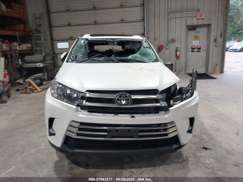 2019 TOYOTA HIGHLANDER LIMITED - 5TDDZRFH3KS712043