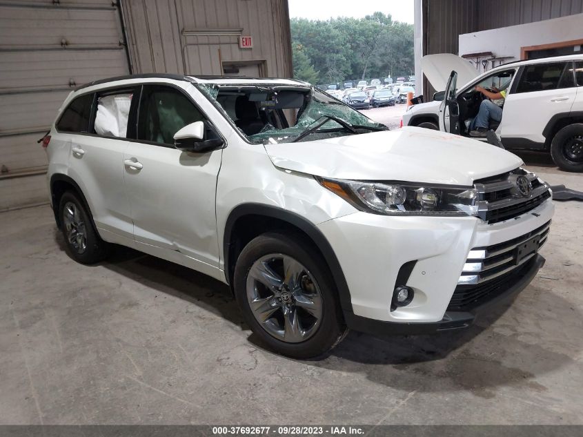 2019 TOYOTA HIGHLANDER LIMITED - 5TDDZRFH3KS712043