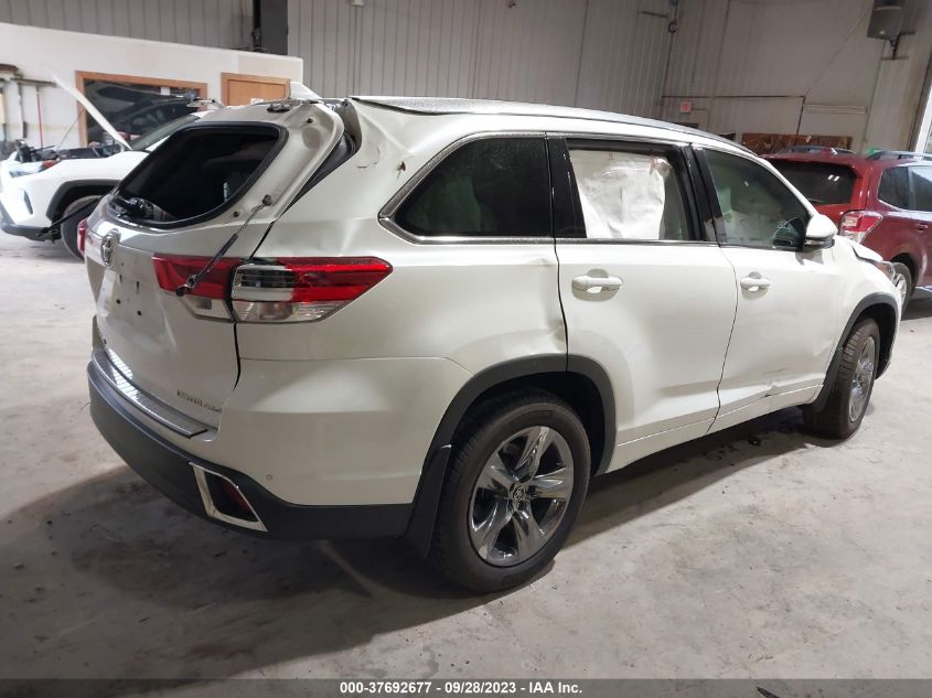 2019 TOYOTA HIGHLANDER LIMITED - 5TDDZRFH3KS712043