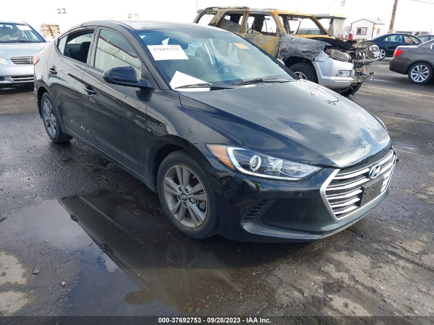 2018 HYUNDAI ELANTRA SEL - 5NPD84LF3JH240374