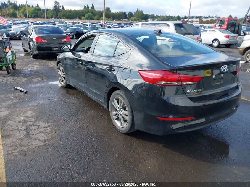 2018 HYUNDAI ELANTRA SEL - 5NPD84LF3JH240374