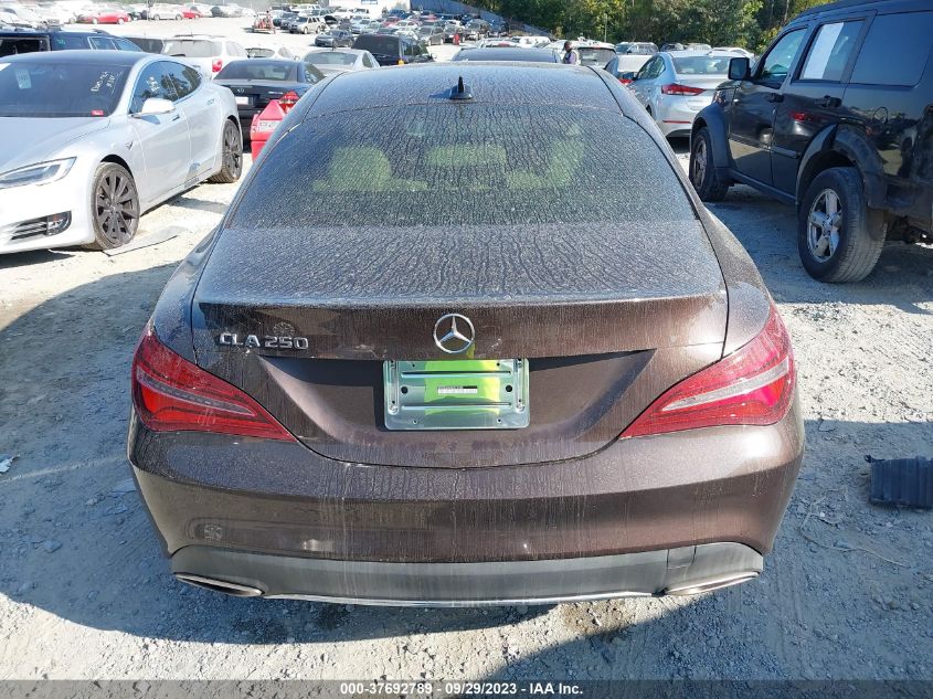 2018 MERCEDES-BENZ CLA CLA 250 WDDSJ4EB4JN572450