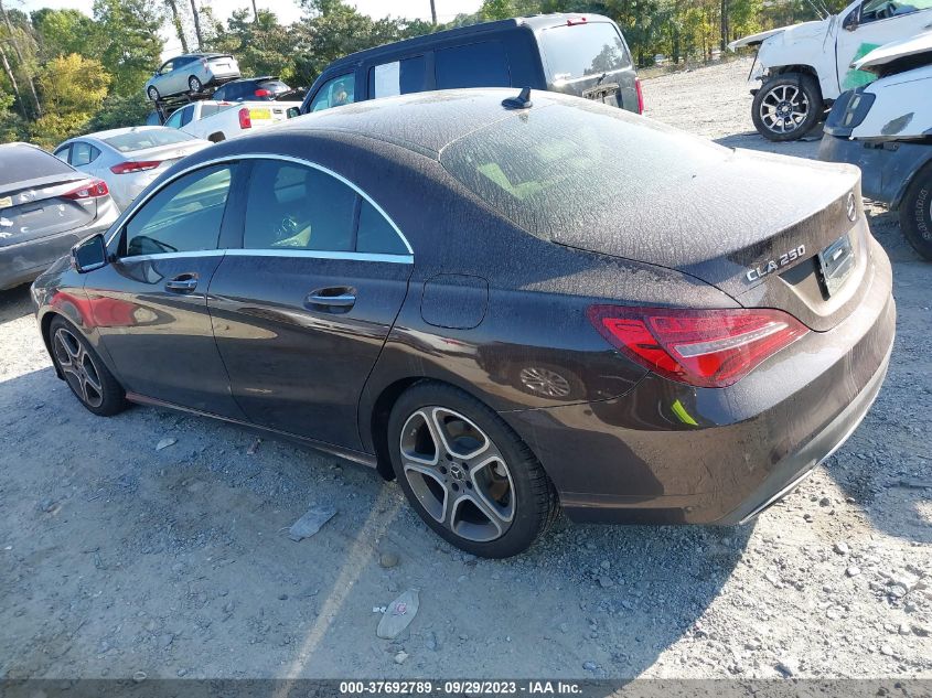 2018 MERCEDES-BENZ CLA CLA 250 WDDSJ4EB4JN572450