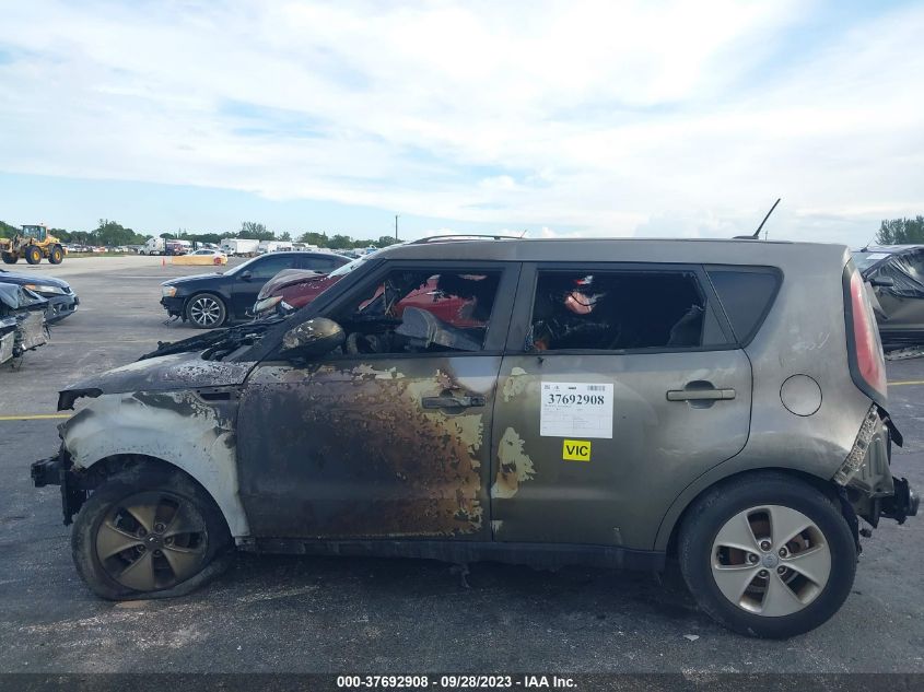 2016 KIA SOUL BASE - KNDJN2A25G7276287