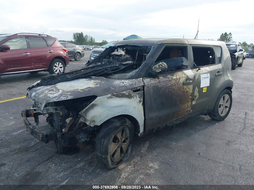 2016 KIA SOUL BASE - KNDJN2A25G7276287