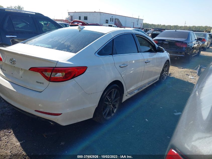 2015 HYUNDAI SONATA 2.4L SPORT - 5NPE34AF2FH214409