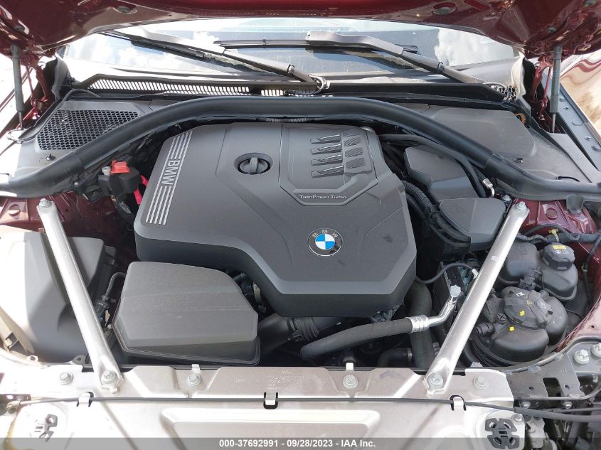 2022 BMW 430I WBA53AP04NCK70571