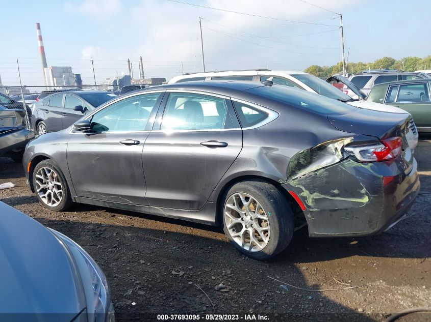 2015 CHRYSLER 200 C - 1C3CCCCG0FN711129