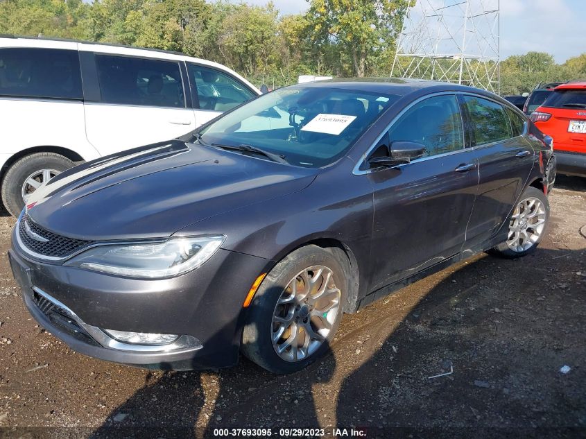 2015 CHRYSLER 200 C - 1C3CCCCG0FN711129
