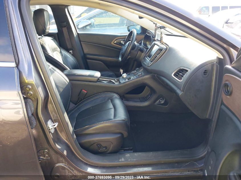 2015 CHRYSLER 200 C - 1C3CCCCG0FN711129