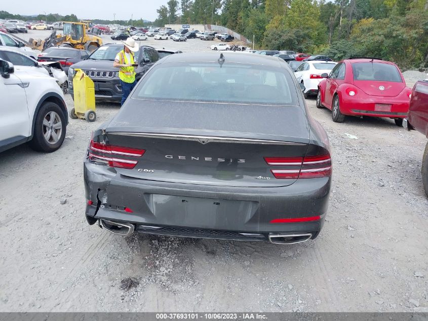 2023 GENESIS G80 2.5T KMTGB4SC1PU197465