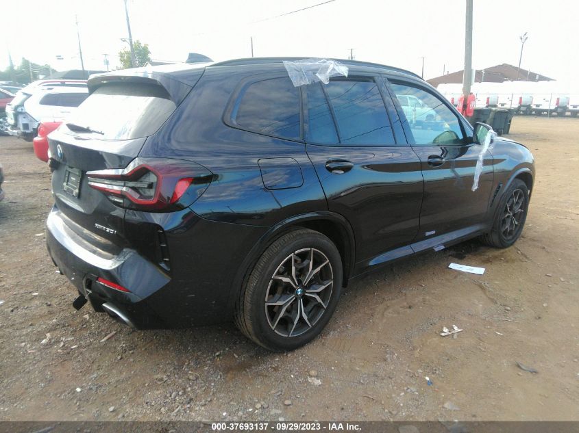 5UX53DP00N9M75708 2022 BMW X3, photo no. 4