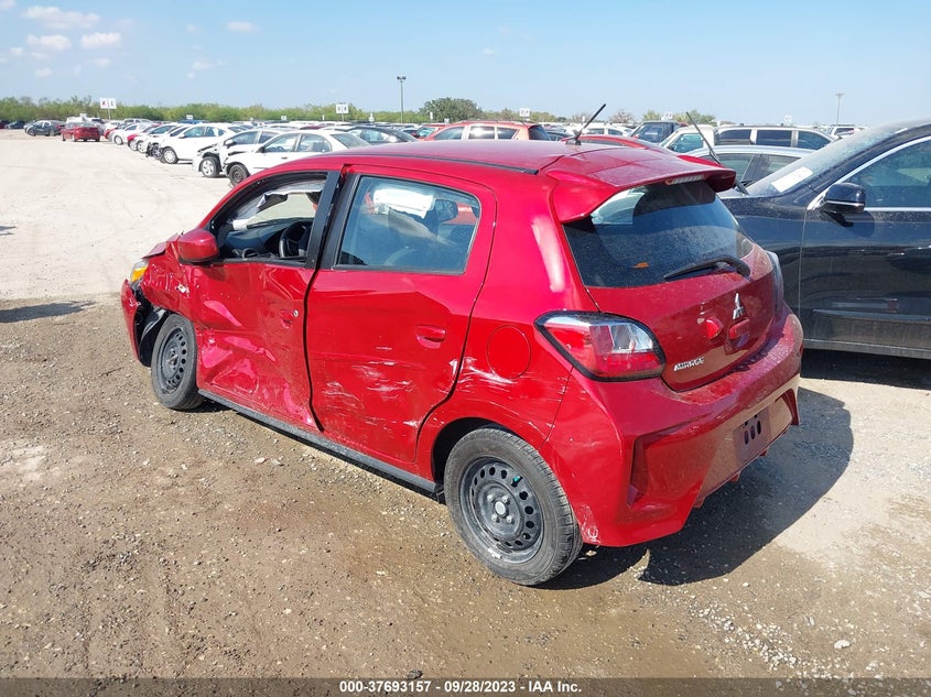 VIN ML32AUHJ5NH008830 2022 MITSUBISHI MIRAGE ES/LE