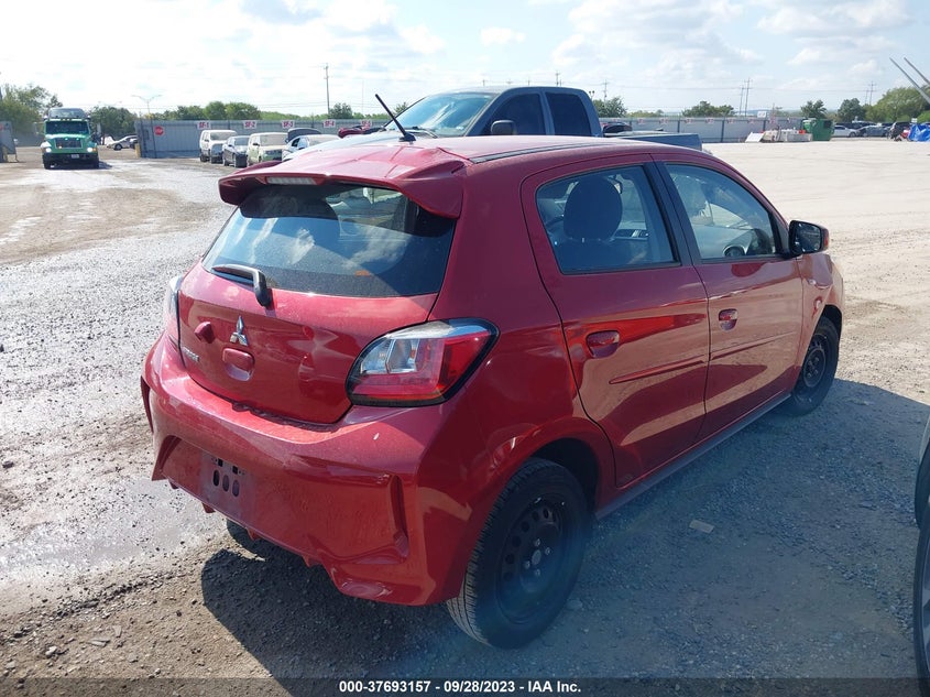VIN ML32AUHJ5NH008830 2022 MITSUBISHI MIRAGE ES/LE