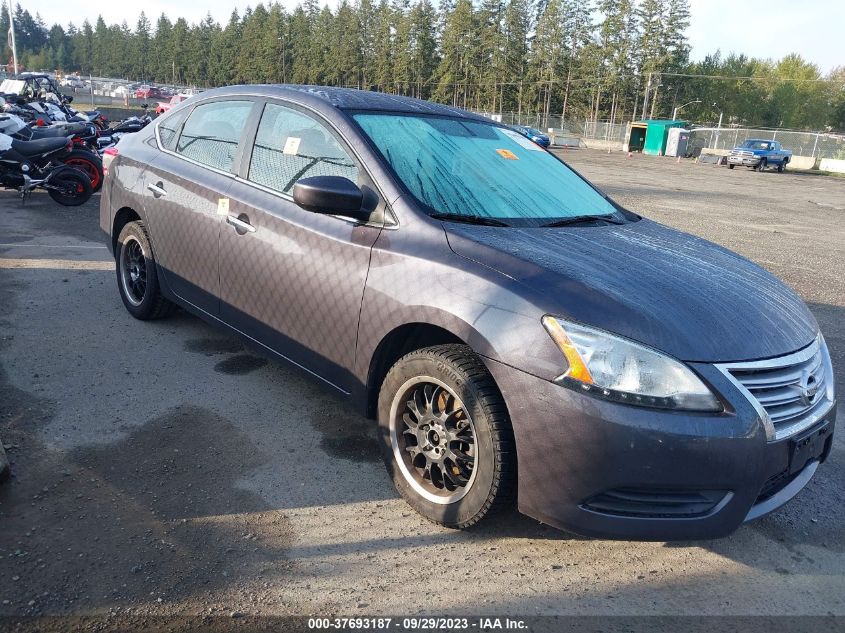 2015 NISSAN SENTRA SR/SL/S/SV/FE+ S - 3N1AB7AP7FL665804