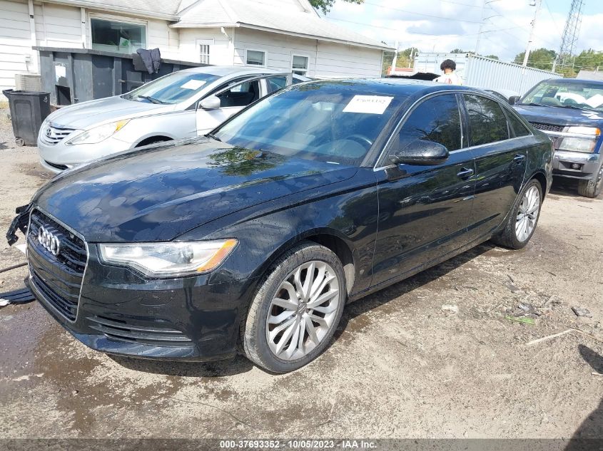 2014 AUDI A6 2.0T PREMIUM PLUS - WAUGFAFC6EN058142