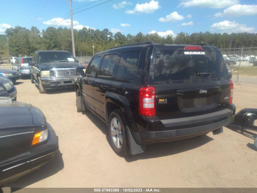 2013 JEEP PATRIOT LATITUDE - 1C4NJPFA4DD218615