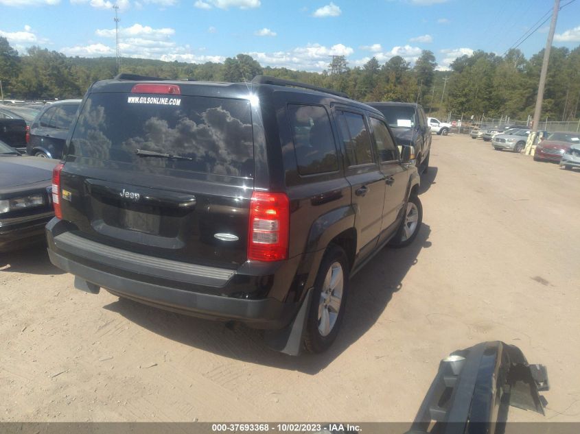 2013 JEEP PATRIOT LATITUDE - 1C4NJPFA4DD218615
