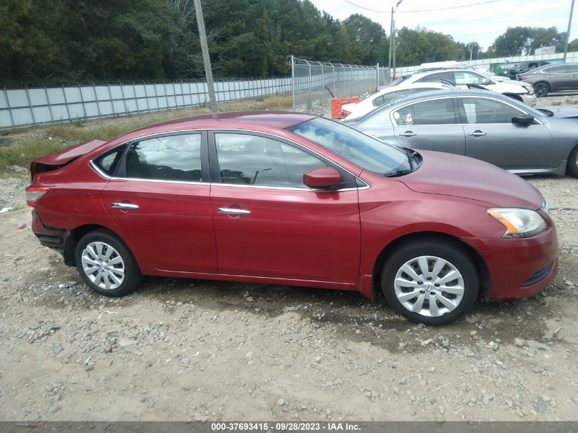 2014 NISSAN SENTRA S - 3N1AB7AP5EL678341