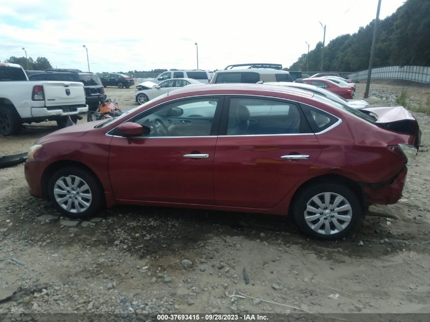 2014 NISSAN SENTRA S - 3N1AB7AP5EL678341