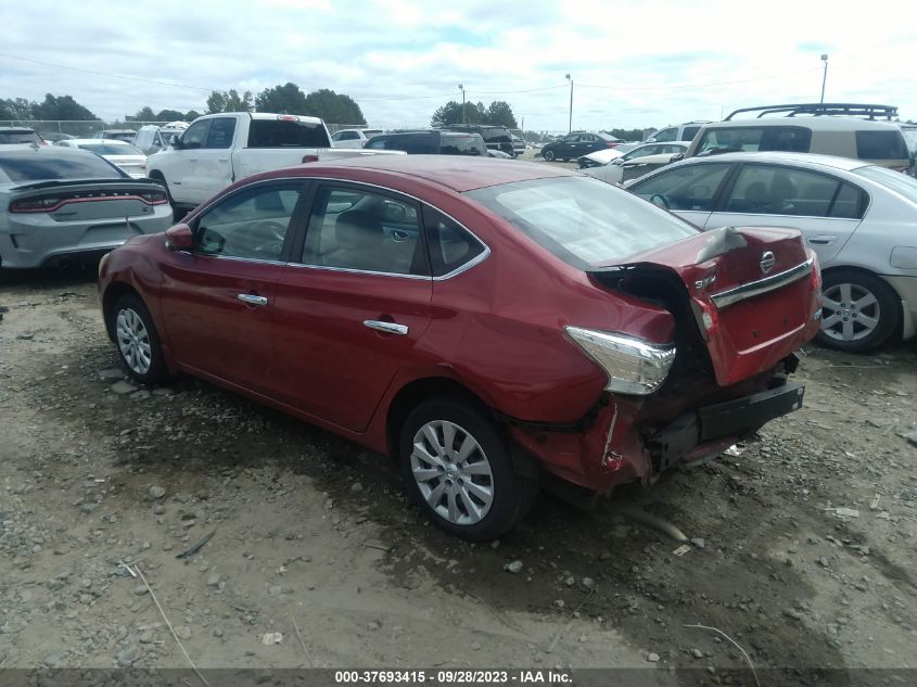 2014 NISSAN SENTRA S - 3N1AB7AP5EL678341