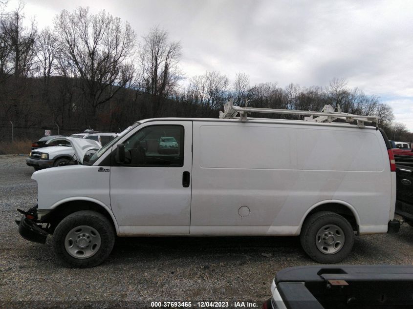 2014 CHEVROLET EXPRESS 2500 WORK VAN 1GCWGFCG3E1133841
