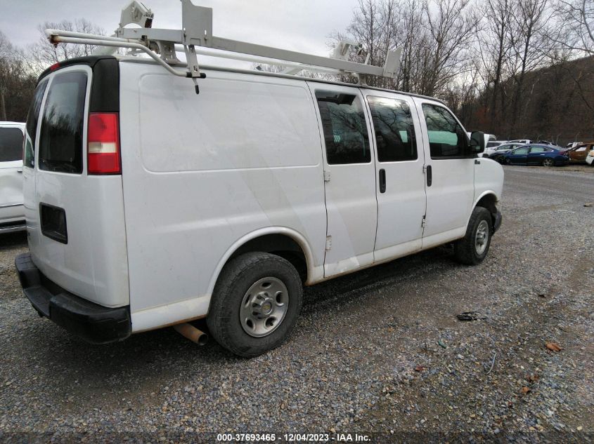 2014 CHEVROLET EXPRESS 2500 WORK VAN 1GCWGFCG3E1133841