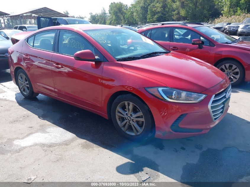 2018 HYUNDAI ELANTRA SEL - 5NPD84LF6JH391015