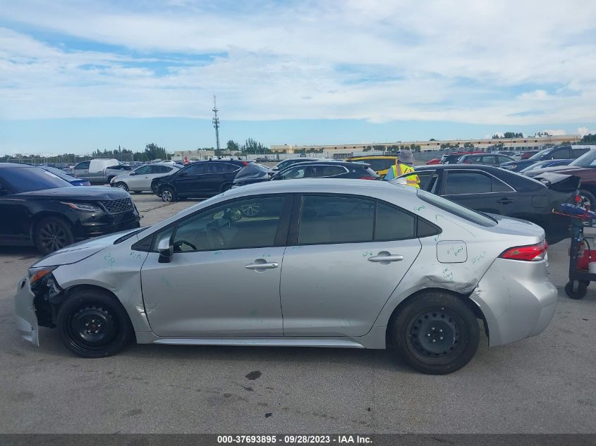 2022 TOYOTA COROLLA LE - JTDEPMAE0NJ190340