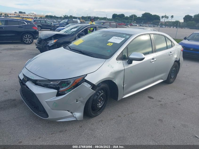 2022 TOYOTA COROLLA LE - JTDEPMAE0NJ190340