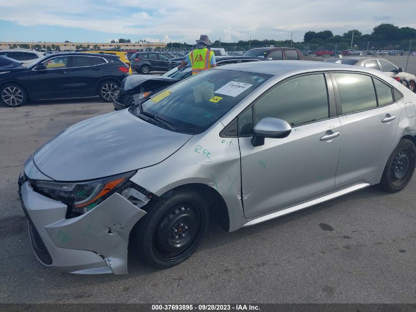 2022 TOYOTA COROLLA LE - JTDEPMAE0NJ190340