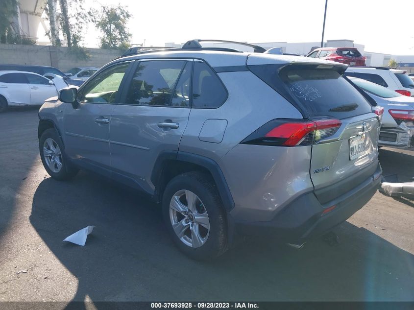 2019 TOYOTA RAV4 HYBRID XLE - JTMRWRFVXKD037534