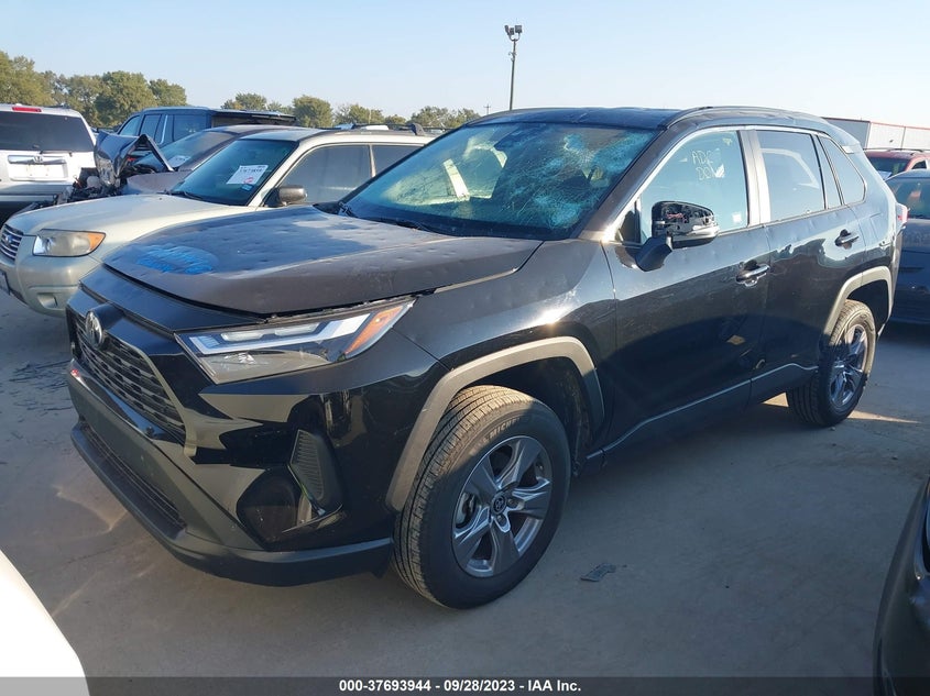 VIN 2T3W1RFV4NW191150 2022 TOYOTA RAV4 XLE