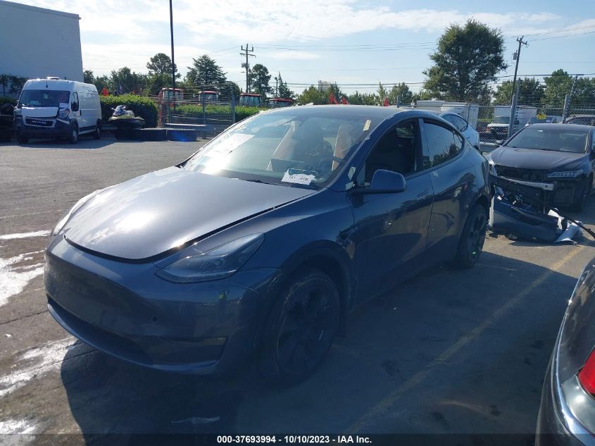 VIN 7SAYGAEE8PF686358 2023 TESLA MODEL Y LONG RANGE