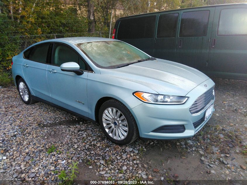 2014 FORD FUSION S HYBRID - 3FA6P0UU7ER368966