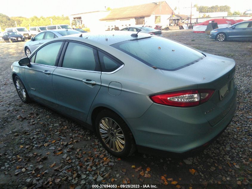 2014 FORD FUSION S HYBRID - 3FA6P0UU7ER368966