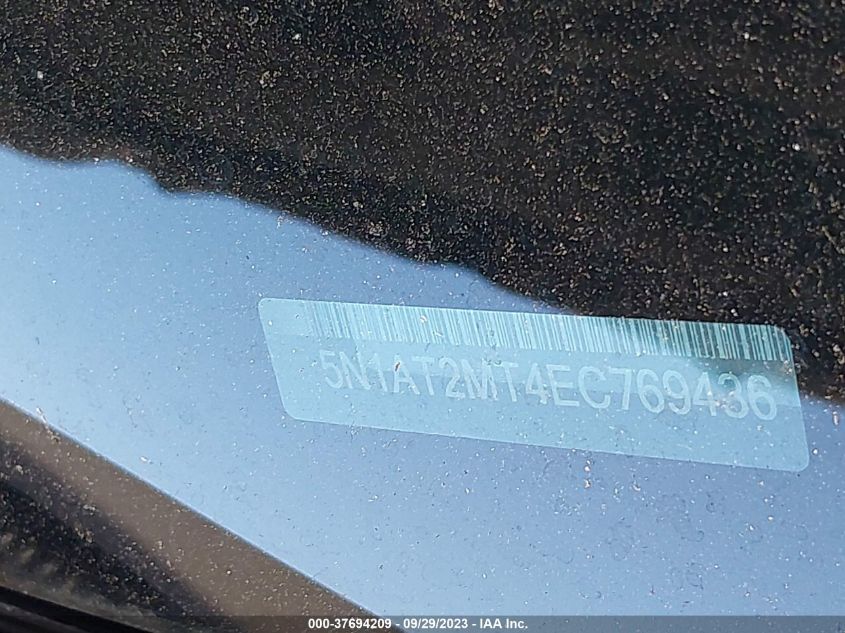 2014 NISSAN ROGUE S/SL/SV - 5N1AT2MT4EC769436