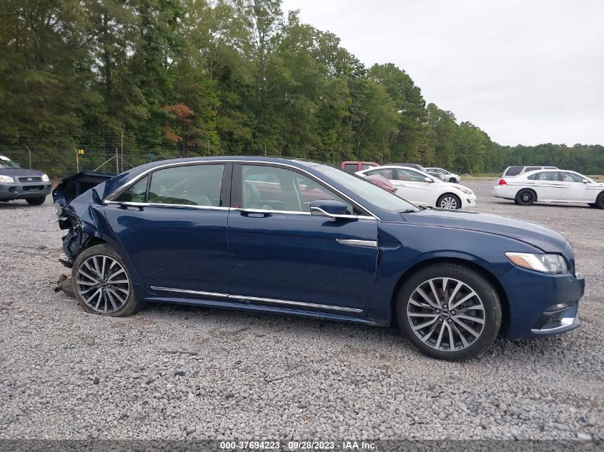 2017 LINCOLN CONTINENTAL SELECT - 1LN6L9SKXH5600801
