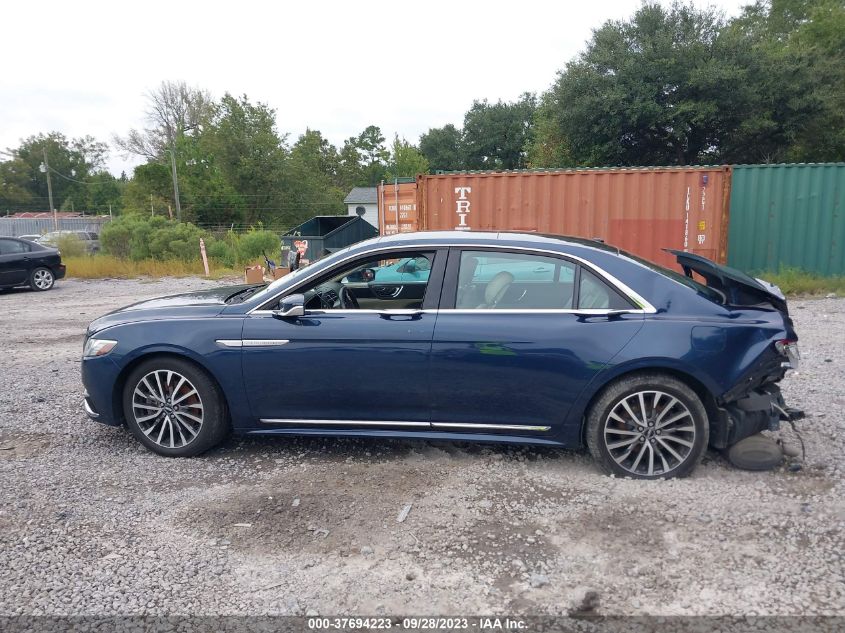 2017 LINCOLN CONTINENTAL SELECT - 1LN6L9SKXH5600801