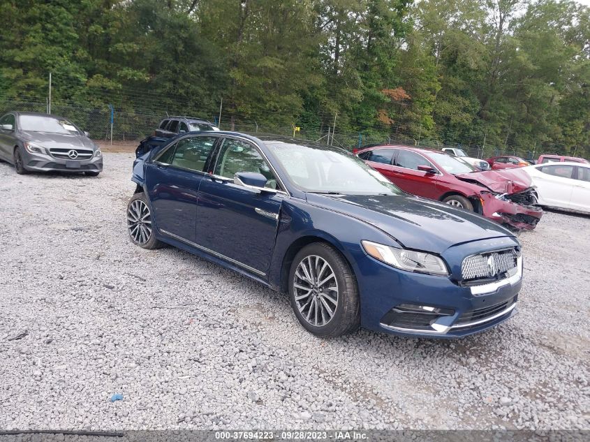 2017 LINCOLN CONTINENTAL SELECT - 1LN6L9SKXH5600801