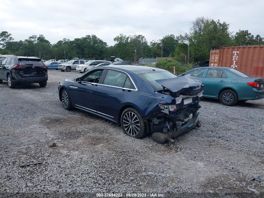 2017 LINCOLN CONTINENTAL SELECT - 1LN6L9SKXH5600801